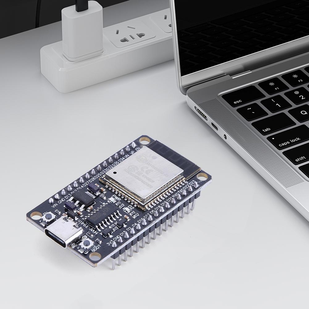 ESP32 WROOM-32 Development Board 5V USB/Type-C CH340C WiFi+Bluetooth Ultra-Low Power Consumption SPI Flash Wireless Module