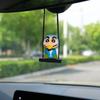 5 Types Anime Crayon Shin-chan Action Figure PVC Model Toys Doll Car Ornaments Hanging Pendant Rearview Mirror Gifts