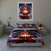 Alchemy-themed Anime Illustration. Bedding Duvet Cover Sets Duvet Covers Pillowcases Gifts (1 * Duvet Cover 2 * Pillowcases, Without Duvet Insert)