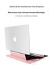 Custom Leather Sleeve Bag for MacBook 13/14/15 Inch - Protective Stand Computer Case