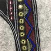 Polyester Stickerei Spitze Kragen DIY Handgemacht Imitation Perlen Spitze Applikation Kleiderzubehör