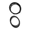 For Mini Cooper R55 R56 R57 2007-2011 2Pcs Front Fog Light Trim Ring Cover Frame OE 51112753661 51112753662 Fog Lamp Bezel Parts