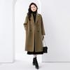 Autumn/Winter Loose Double-Sided Wool Coat - Women's Korean Double-Breasted Camel Coat