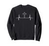 Christian Cross - Religious Electrocardiogram Heartbeat Trainer