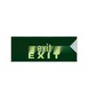 WEZHO Lyssande PVC Säkerhetsutgångsskylt