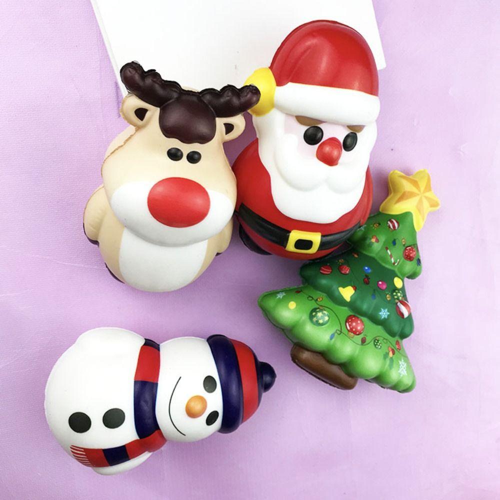 Slow Rebound Doll Pinch Craft Squeeze Toys Kids Gifts Christmas Decoration Stress Reliever Doll
