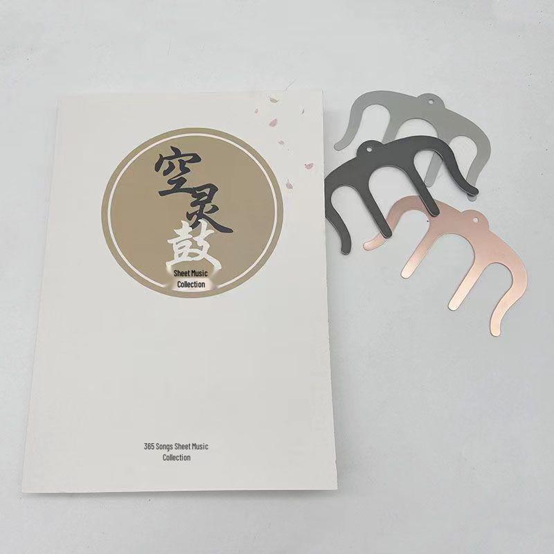 Metal Music Note Bookmark Clip - Ideal Gift for Music and Reading Lovers