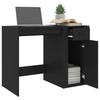 Desk Black 100 x 49 x 75 cm Particleboard