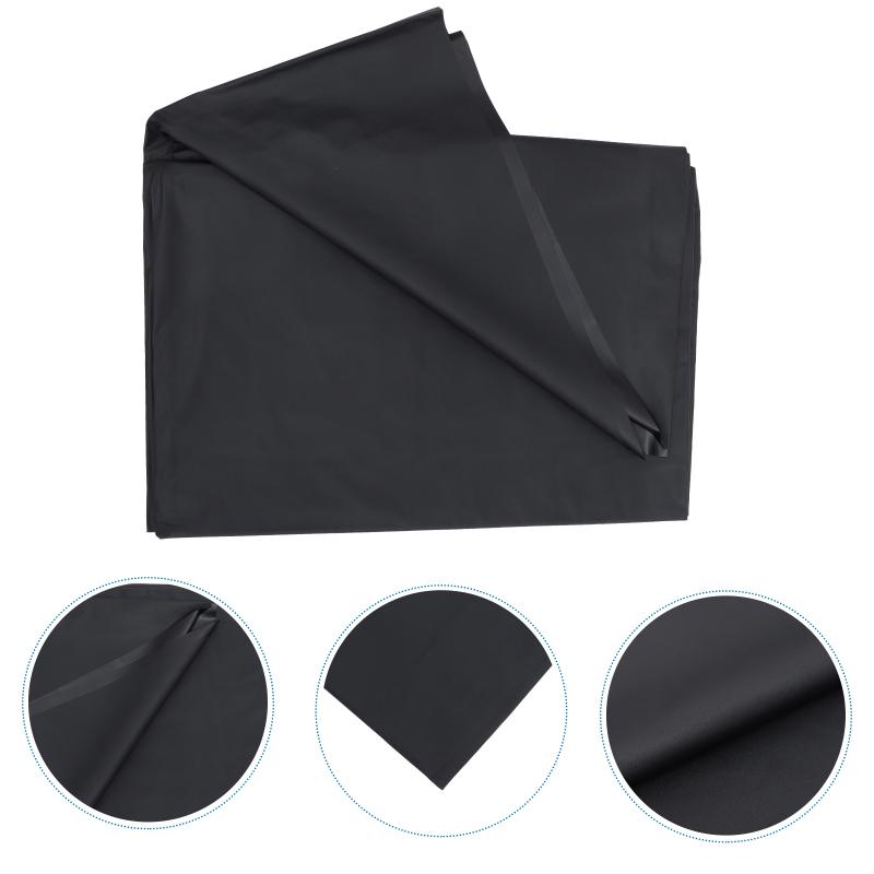 2M PVC Plastic Waterproof Sheets Home Outdoor Adult Sex Bed Cover Black/Skin Color Hypoallergenic Mattress Cover Sex