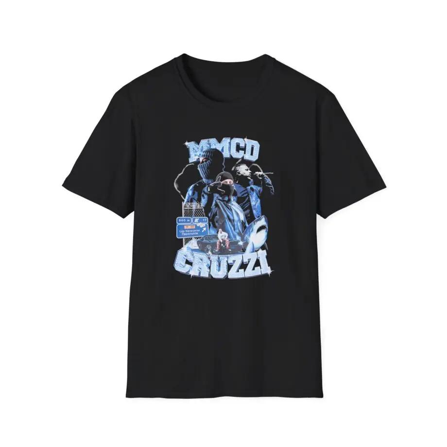 

Summer Cruz Cafuné Bootleg Unisex Softstyle T-Shirt Casual Hip Hop Sports Loose Men T-shirt The Same Style UNSEIX OVERSIZE TOP S