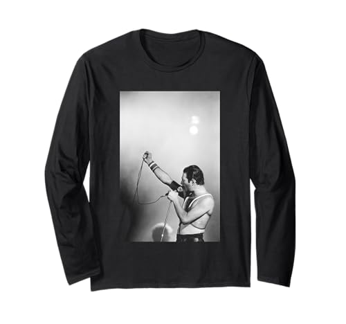Queen Freddie Mercury Live The Works Tour 1984 Long-Sleeve T-Shirt
