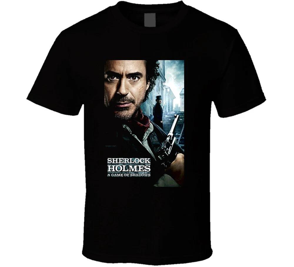 Sherlock Holmes Game Of Shadows Movie T Shirt S