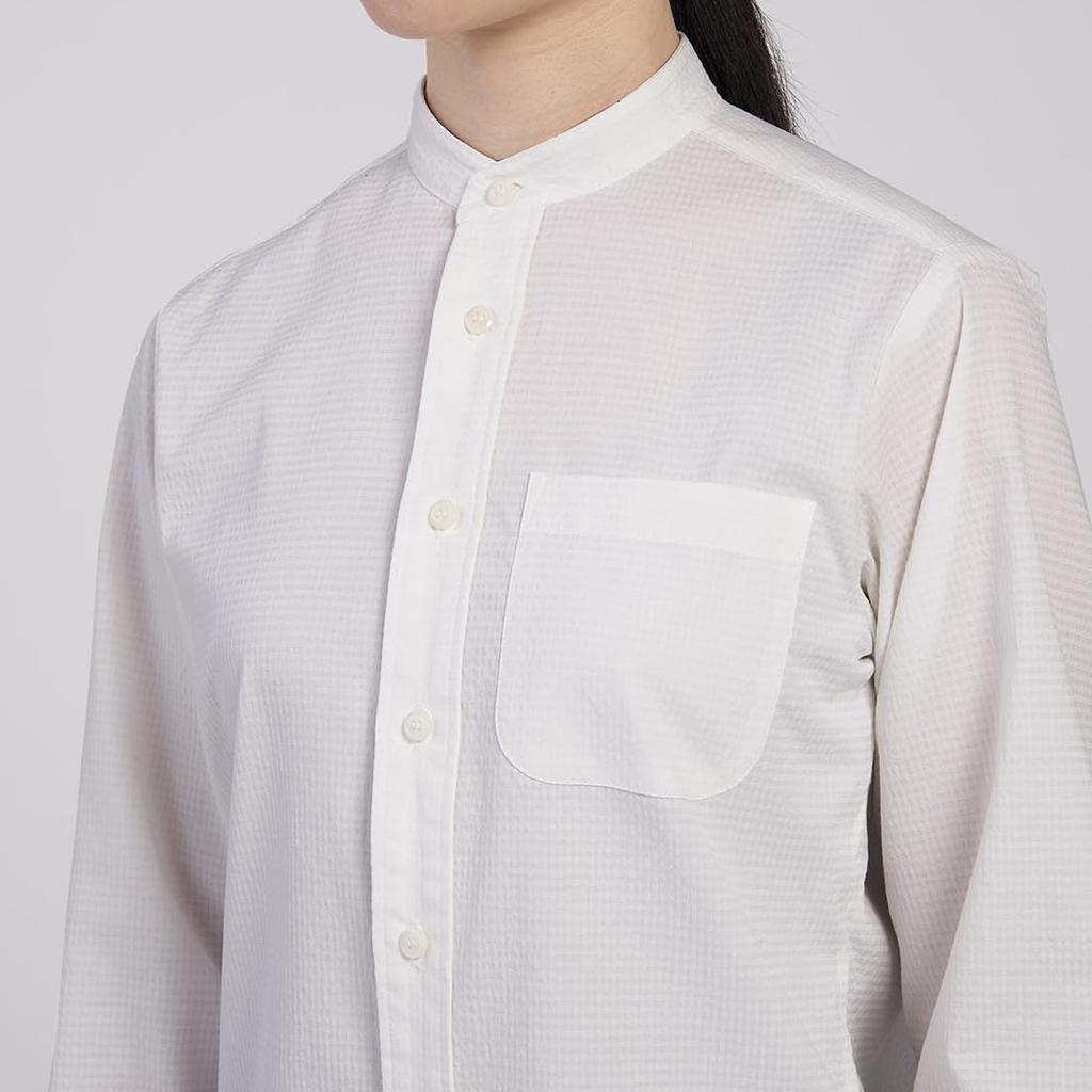 Seven Uniform CH4466-0 Shirt/Long Sleeve White 5L