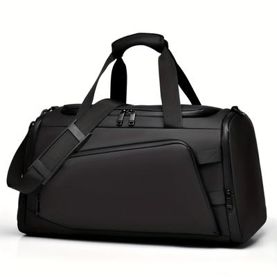 Vielseitige Reisetasche mit großem Fassungsvermögen, mehreren Fächern und Schuhfach, Unisex, lässige Sport-Fitness-Tasche für Fitnessstudio, Reisen und Übernachtungen