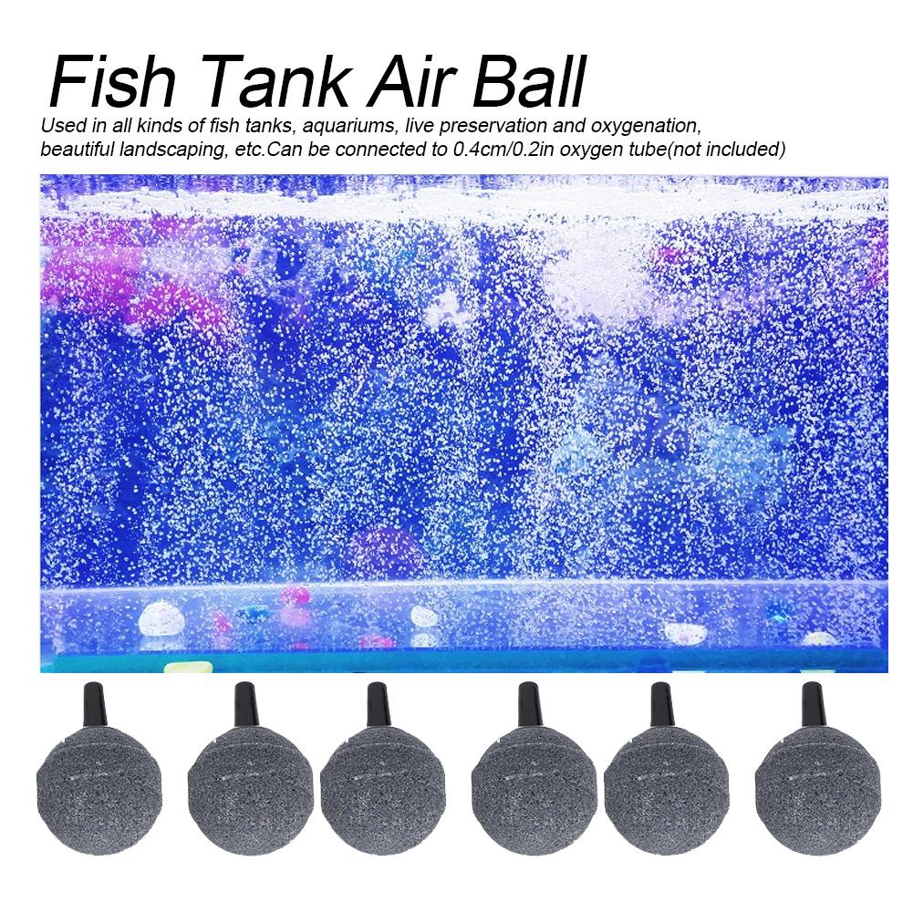 3 Bag Bubble Diffuser Sandstone Aeration Stone 25mm for Aquarium Fish S Pump