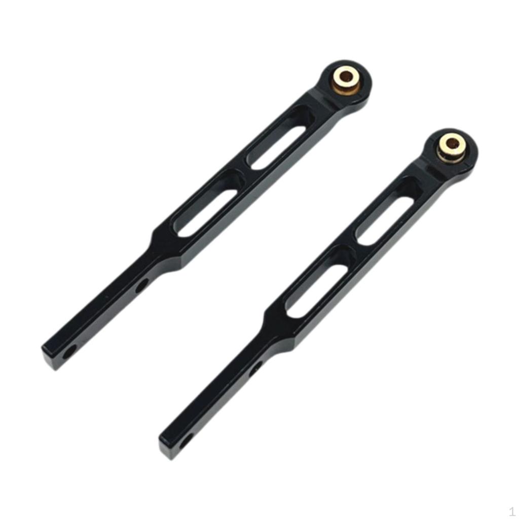 1/12 RC Car Axle Pull Rod Set of to Install Accessories Sturdy Metal Repair Parts Rear