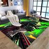 Roronoa Zoro Pattern Rug, Indoor/Outdoor Mat, for Picnic, Gameroom, Bedroom, Office, Living Room, Home Decor Carpet, Birthday Gift