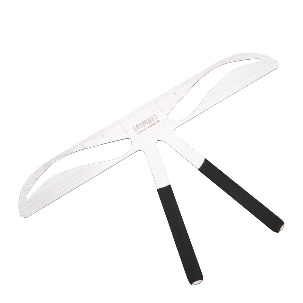 Tattoo Eyebrow Ruler Eyebrow Measure Balance Extension Ruler Shape Stencil 6#
