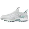 Adizero Zg Boa Comfortable Versatile Durable Low Top Golf Shoes Women Sneakers White Silver JQ7751