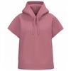 Native Spirit Womens/Ladies French Terry Short-Sleeved Hoodie