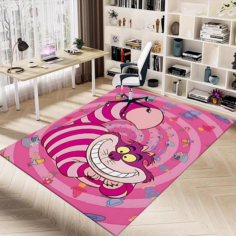 1PC Alice, Wonderland Carpet Ultra Soft, Thick & Absorbent, Non Slip Machine Washable Mat for Entryway