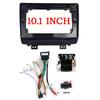 10.1Inch Car Radio Fascia for JAC Refine S3 13-16 DVD Stereo Frame Plate Adapter Mounting Dash Installation Bezel Kit