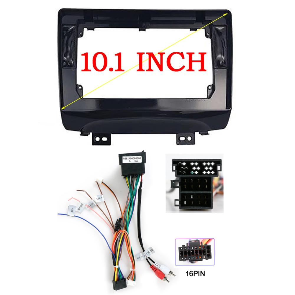 10.1Inch Car Radio Fascia for JAC Refine S3 13-16 DVD Stereo Frame Plate Adapter Mounting Dash Installation Bezel Kit
