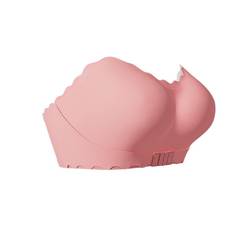 Damen trägerloser rutschfester Push-Up Schlauch-BH, Sexy rutschfestes Bandeau Unterwäsche mit Rückenverschluss