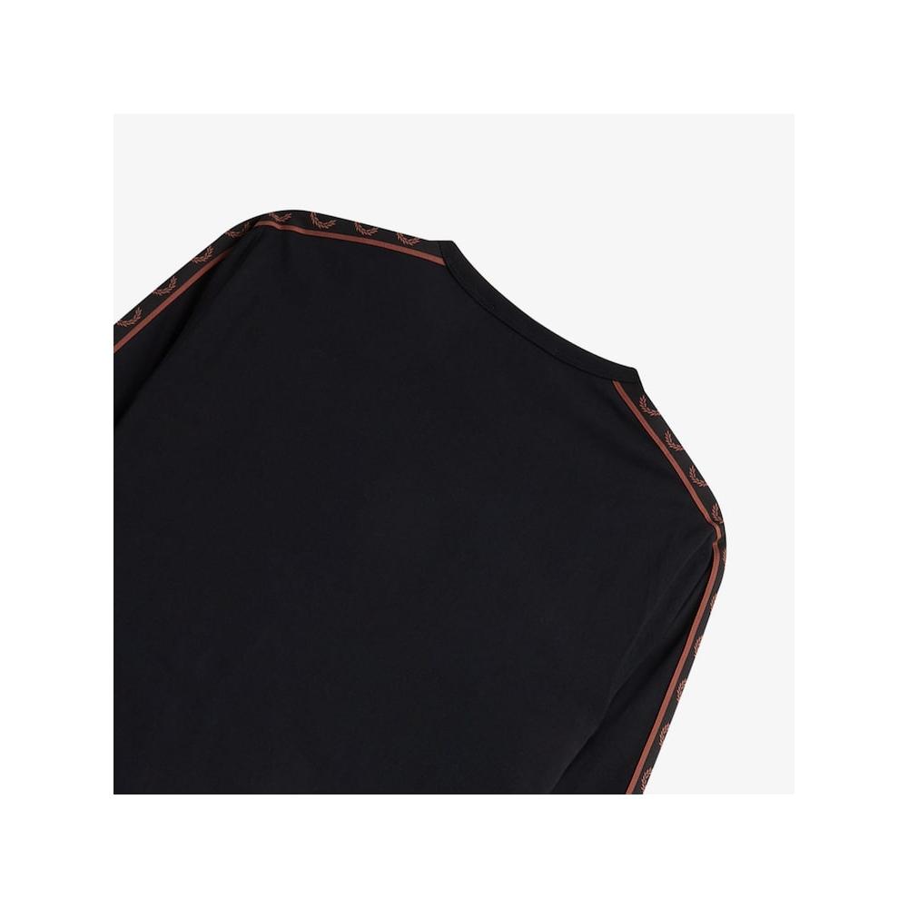 Fred Perry [headquarTers Genuine] Fred Perry [sporT] Tape Long Sleeve T shirT  S76  Afpm2414675 S76 qzgAfpm2414675 S76