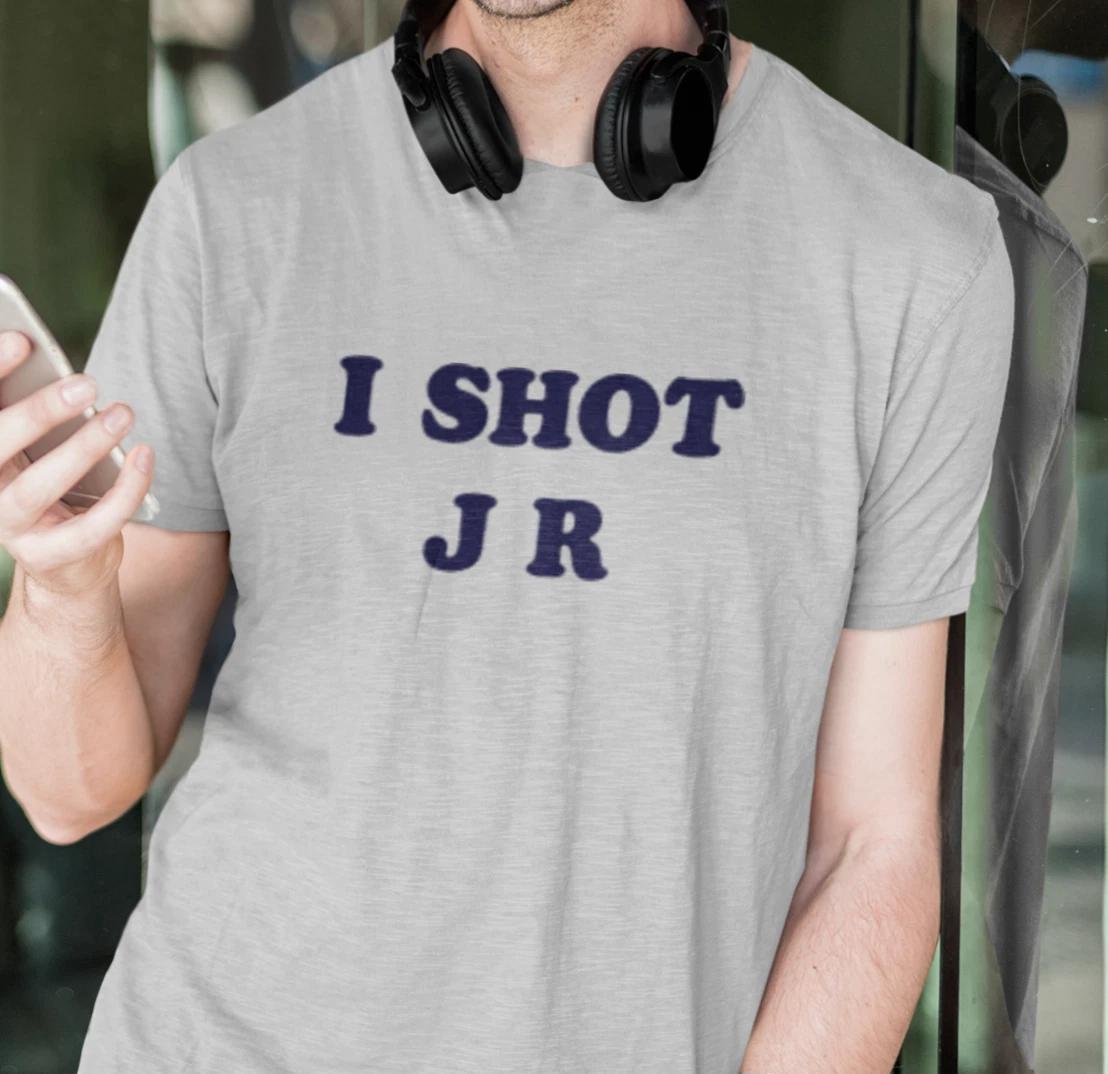 I SHOT JR - T-Shirt (dallas 80s ted irish father as worn by 90s dougal craggy) 2XL