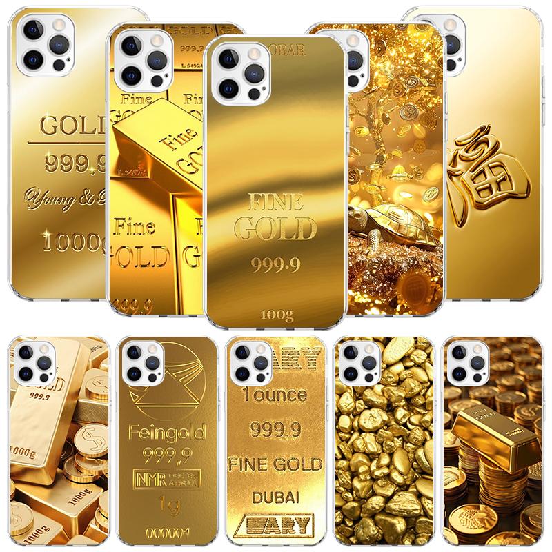 Fine Gold Pattern Printing Phone Case For iPhone 17 Air 16 15 Plus 11 14 Pro Max 13 Mini 12 7 8 + SE Pattern Art Customized Cove