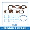 Cylinder Engine Intake Manifold Gasket 12691199 12673301 Upper and Lower with Throttle Body Gasket for Chevrolet Colorado 2015-2016