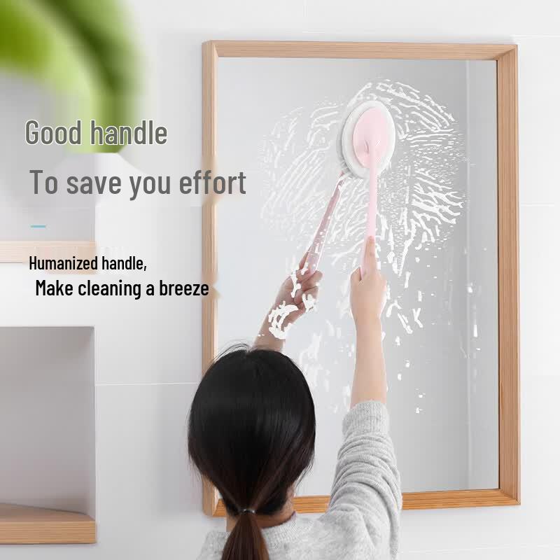 LYNN Long-Handle Non-Scratch Scouring Pad Cleaning Brush