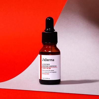 J'sDerma Acnetrix Defense Ampoule 15ml,  Highly Concentrated, Anti-Acne, Soothing,  Korean Cosmetics, Kbeauty, Sample