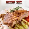2-in-1 Meat Needle Meat Mallet 21-Pin Steak Tenderizer Quick Meat Tenderizer Tool  For Beef