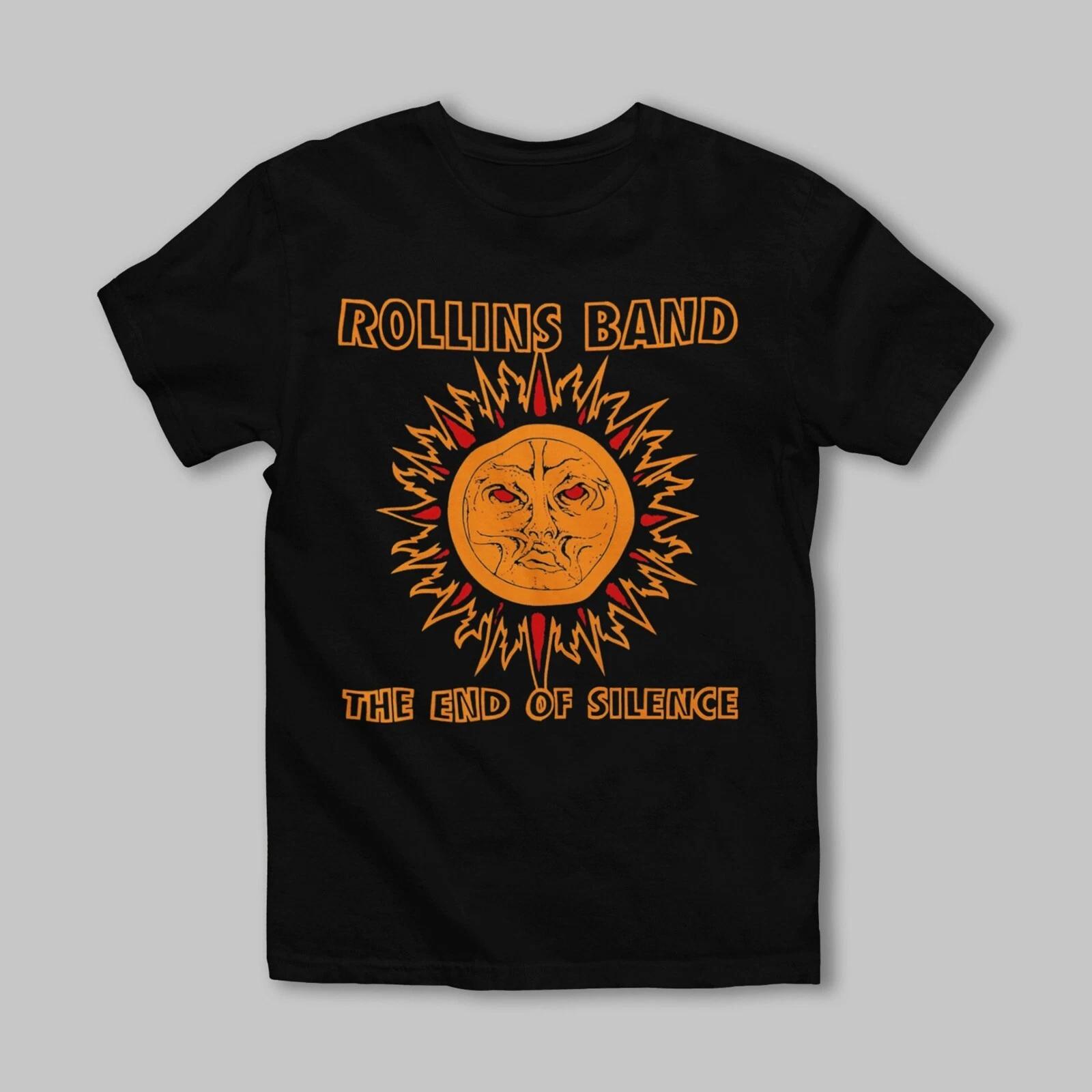 

Rollins Band The End Of Silence Short Sleeve Black All Size Men s Shirt XL