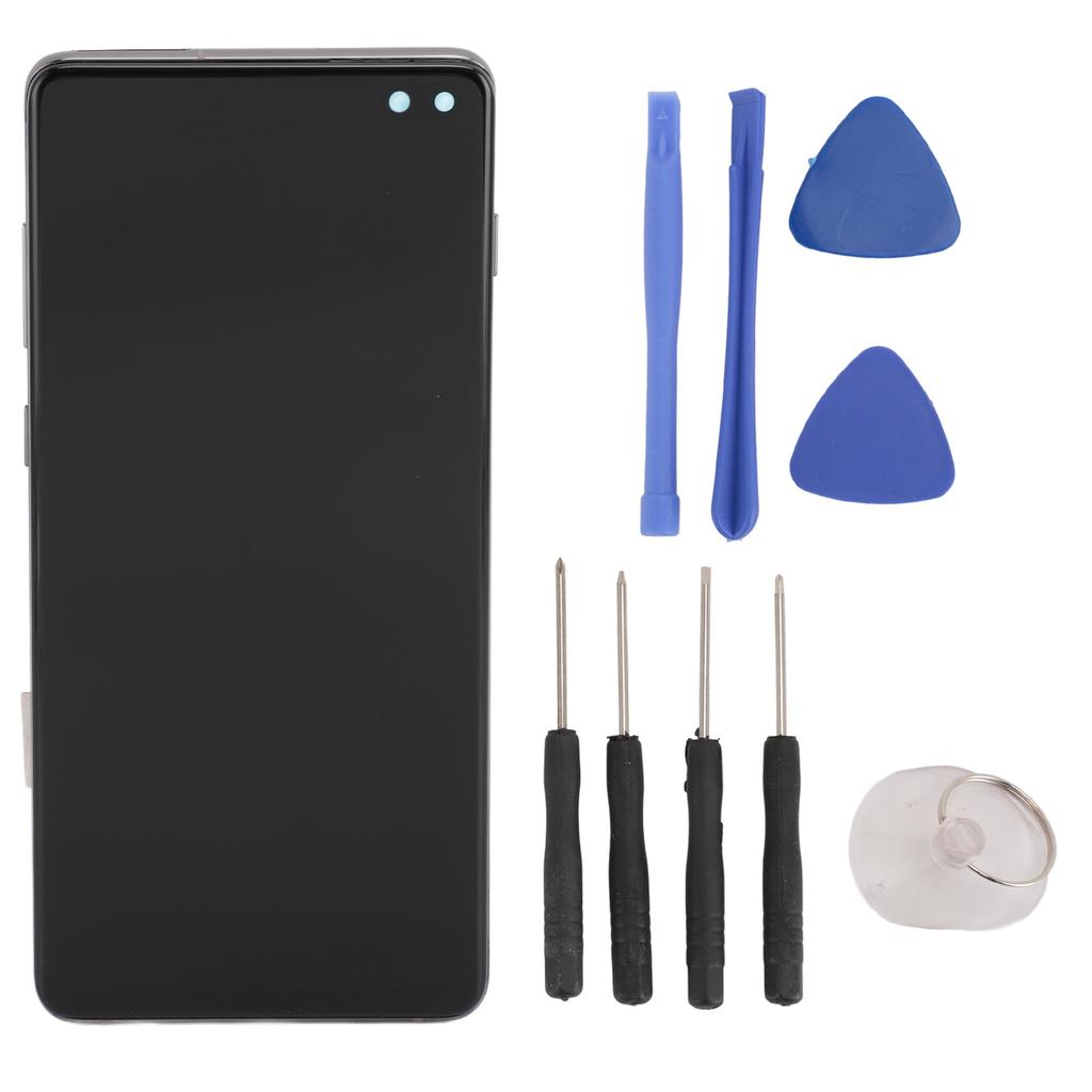 LCD Touch Display Digitizer with Repair Tools for Galaxy S10 PLUS Smartphone TFT Touch Digitizer LCD Display Assembly