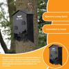 Bat Houses For Outdoors For Tree Wooden Bat Habitat Three Chamber Wall Mount Shelter Houses Box For Outside Tree Garden
