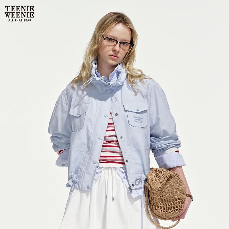 Teenie Weenie Women's Little Bear Letter Jacket