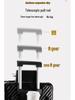 Sturdy 5-Wheel Lightweight Suitcase with Large Capacity & Combination Lock