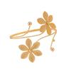 Metal Wide Open Bangle Multi Style Flower Bracelet Stylish Opening Arm Bracelet  Hand Jewelry