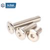 GUWANJI Nickel Plated Hex Socket Chamfered Screw