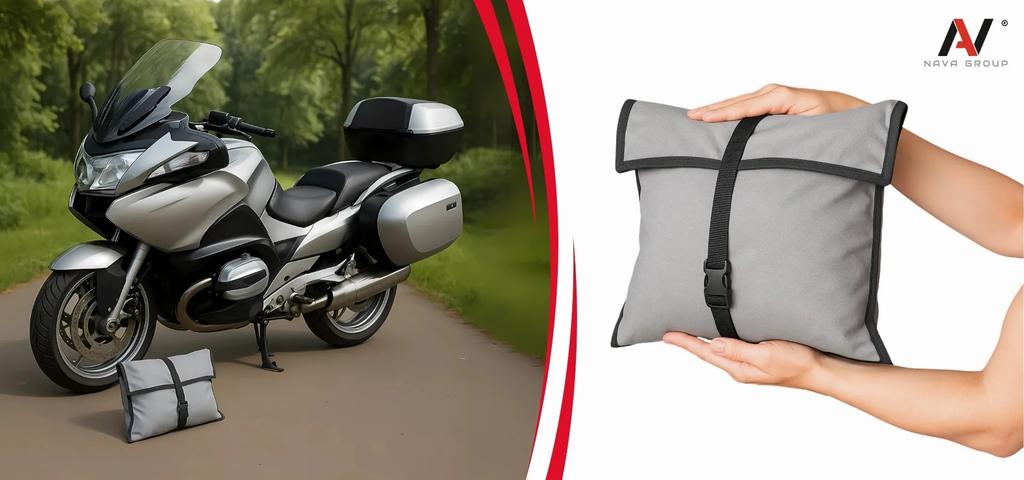 Motorcycle Cover with Top Case 2XL 290x135 SOFT Motor Buckle Exclusive