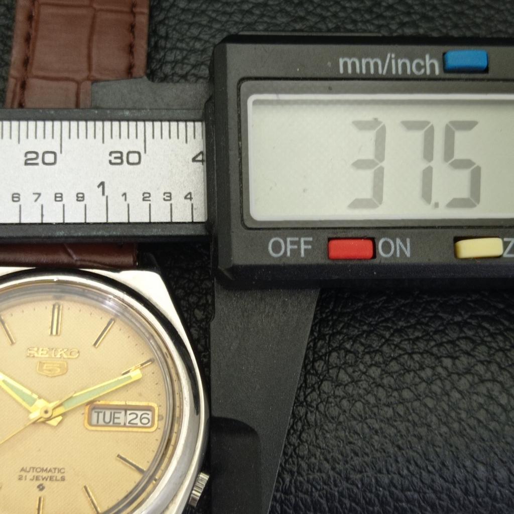 VINTAGE SEIKO 5 AUTOMATIC 7009A JAPAN MENS ORIGINAL DIAL WATCH a500514-2