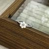 Sweet kitten pearl flower fashion open ring female Korean simple niche design sense exquisite fashion ring