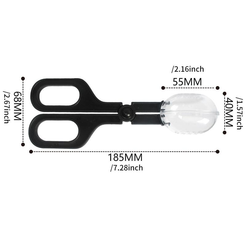 Reptile Feeding Clip Plastic Lizard Turtles Raising Reptile Tweezers Creative Pet Feeding Tools Frogs Spider Locusts