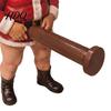 Christmas Kitchen Counter Decor Naughty Santa Toilet Paper Holder Funny Character Design Creative Roll Dispenser Towel Stand Stable Base Decorative