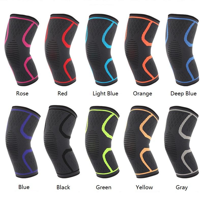 High Quality Nylon Knitted Protective Equipment Outdoor Cycling Mountaineering Sports Knee Pads