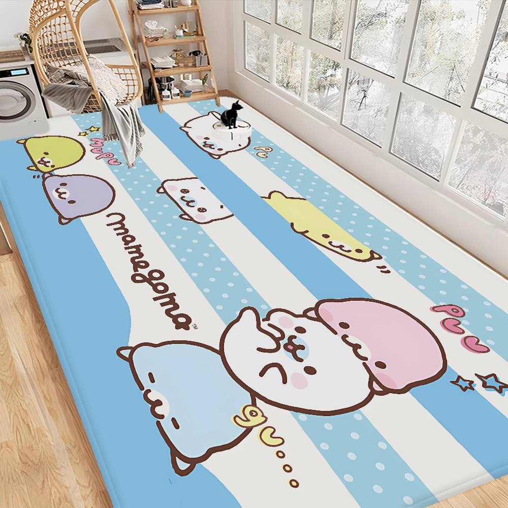CUTE M-Mamegoma Floor Carpet Nordic Style Home Doormat Bathroom-Toilet Mats Bedroom Hotel Decor Mat