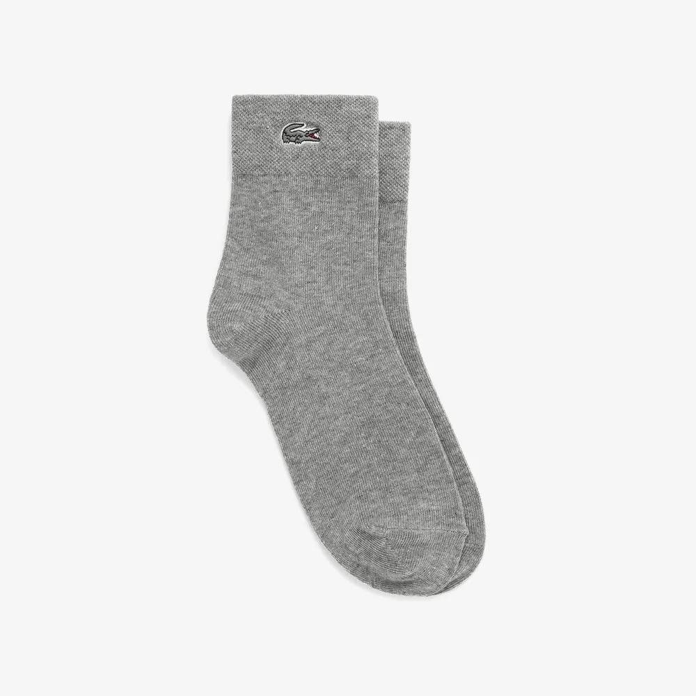 Women s Basic Solid Mid-Length Socks RA018E-55N-CCA White (001)